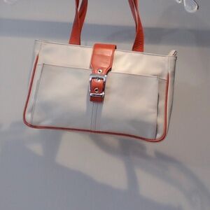 White And Red Bag